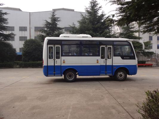 China Het Openbare Vervoervoertuig van 6,6 Meter Interlokaal Bussen met Twee Vouwende Passagiersdeur leverancier